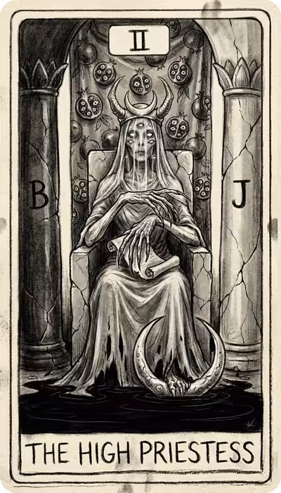 Najwyższa Kapłanka – Charcoal Nightmare
