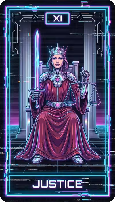 Sprawiedliwość – Glitch Arcana